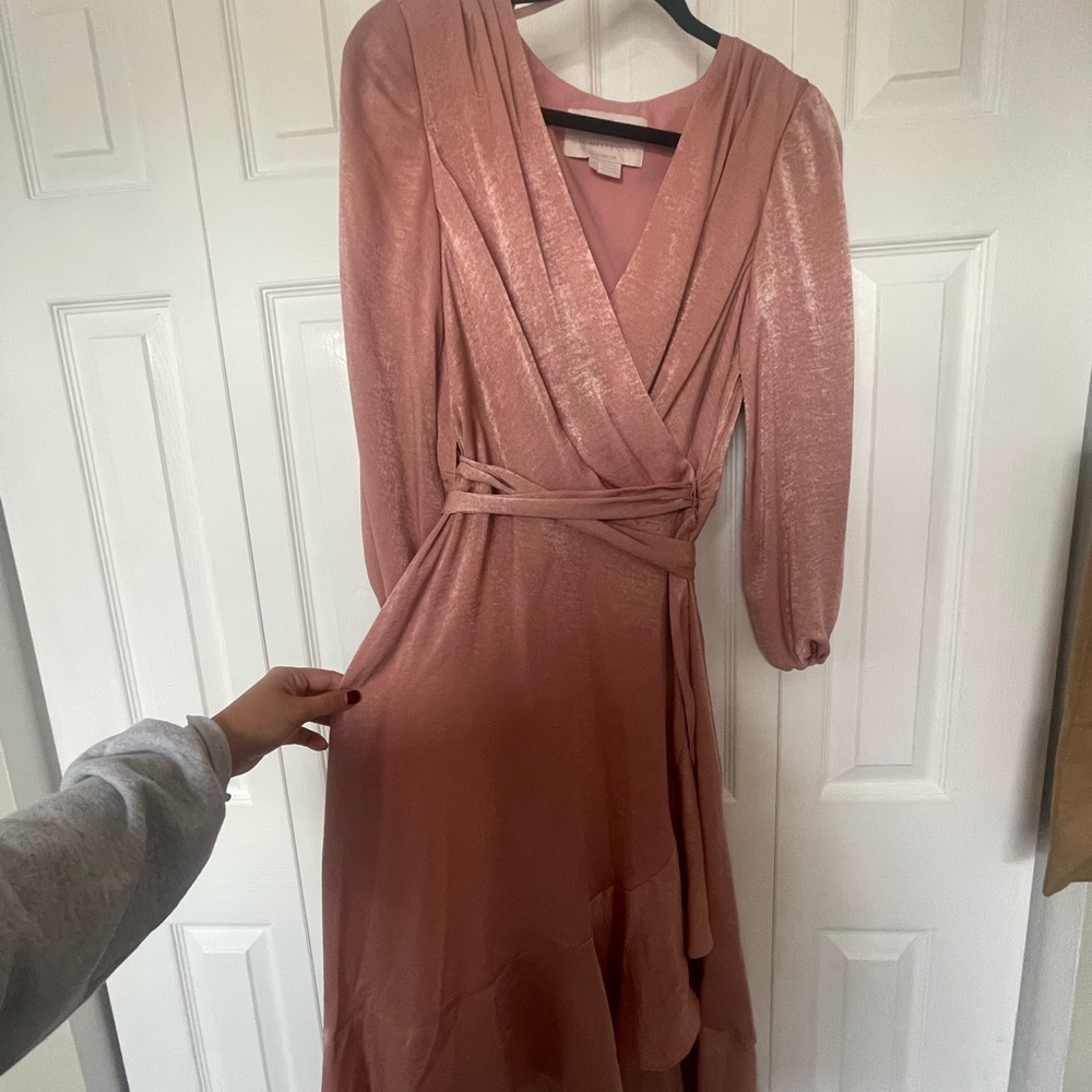 Gal Meets Glam Pink High Low Dress